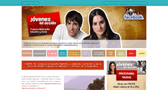 Desktop Screenshot of jovenesenaccion.net